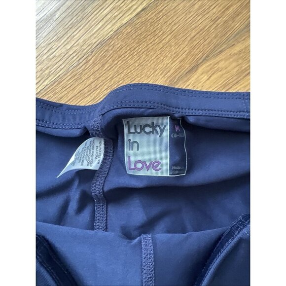 Lucky In Love Keeping’ It Rio Tennis Pickleball Golf Blue Skort Size Medium - Picture 3 of 6